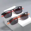 Óculos de Leitura e Óculos de Sol Y520-T Tudo-em-Um Ultra Leve Modernos Proteção Ocular Anti Luz Azul Óculos de Leitura e Óculos de Sol de Alta Definição