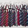 Corbata Estilo Universitario Estudiante Uniforme Escolar Japonés Rayas jk/dk Camisa Gris Azul Cian Libre de Rojo Accesorios de Uniforme para Hombres y Mujeres