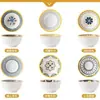 Conjunto de Louça Estilo Nórdico Tigela de Arroz Tigela Pequena Tigela Cerâmica Estilo Japonês Doméstica Tigela Cerâmica para Macarrão Instantâneo Alto Valor Estético Conjunto de Tigelas e Pratos Modernos