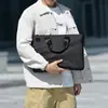 Bolsa Sencilla para Portátil Estilo Coreano para Hombre, Maletín de Negocios, Bolsa para Archivos de Portátil, Bolsa para Portátil de Tela Oxford