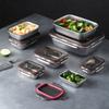 Fiambrera de acero inoxidable 304 de grado alimenticio, para refrigerador, a prueba de fugas, con tapa