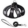 Arnés popular de malla de doble capa estilo chaleco para perros pequeños y medianos, moderno, transpirable y cómodo, cuerda de tracción, suministros para mascotas