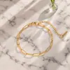 Pulsera Nueva de Moda de Acero de Titanio para Viajeros para Mujer, Joyería de Mano de Lujo Ligero, Pulseras Coreanas de Alta Gama para Parejas, Colección de Pulseras para Mujer