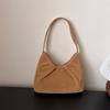 Bolso de Axila con Textura de Nicho Otoñal para Mujer 2025 Nuevo Bolso de Lona Bolso de Mano Simple Versátil Dropshipping