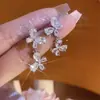 Pendientes de mariposa de plata 925 con aguja, únicos, ligeros, de lujo y avanzados, 2024, nuevos y elegantes.