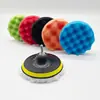 Kit de Esponjas para Polimento e Enceramento de Carro Shengao Suporte de Esponja Roda de Polimento de Veludo 3-7 polegadas Atacado Transfronteiriço Alta Densidade