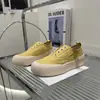 Zapatos de Lona de Suela Gruesa Estilo Coreano para Mujer, Mocasines sin Cordones, Punta Redonda, Caña Baja, Deportivos Casual Versátiles, Zapatillas que Aumentan la Altura