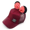 Gorra de Malla con Lazo para Niñas Venta al por Mayor Verano Nuevo Sombrero de Protección Solar Estilo Coreano ins Dulce Gorra de Béisbol para Niños Transfronterizo