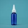 Frasco Spot 60ml 50ml com Ponta Transparente Plástico PET Poliéster Frasco Dosador Tinta Pigmento Frasco squeeze