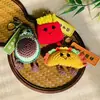 Sachês Personalizados com Cheiro de Frutas, Sachês Personalizados para Chaveiro, Enfeites para Pendurar, Sacos da Sorte, Pingentes Perfumados Bordados, Marcas de Luxo