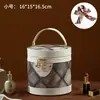 Nuevo Bolso Cubo Maillard Grande Estuche Cosmético Tridimensional Impermeable Bolsa de Maquillaje Bolso Multifuncional de Gran Capacidad para Mujer