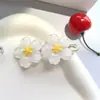 Horquilla de Flor Dulce Clip BB Estilo Occidental Infantil Tocado Lindo Flor de Cerezo Niña Pequeña Accesorios para el Cabello Flequillo Mechones Laterales Clip