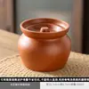 Olla de Cerámica con Tapa para Cocinar a Fuego Lento Sopa, Olla de Estofado Sellada con Agua, Olla para Sopa para Uso Doméstico, Snack Shaixian, Jiangxi, Cazuela de Barro para Porción Individual