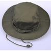 Gorro Bennie Camuflaje Exterior Borde Redondo Parasol Sombrero de Pescador Montañismo Sombrero de Pesca Plegable Sombrero para Recolectar Té Sombrero Protector Solar para Fan Militar