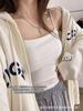 Primavera y Verano Tirantes Finos Camisola con Copa Integrada Chaleco Combinable Elegante Ropa Exterior con Almohadilla en el Pecho Top Camisola con Espalda Hermosa