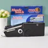 Máquina de coser mini DIY de escritorio al por mayor, máquina de coser eléctrica de mano, máquina de coser para el hogar