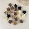 Presilha de Garra Pequena Colorida Fofa Transfronteiriça para Rabo de Cavalo Alto para Mulheres, Presilha de Flor para a Parte de Trás da Cabeça, Acessório de Cabelo para Meninas com Cabelo Grosso