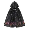 2026 Roupas Infantis Transfronteiriças Amazon Ebay Capa da Elsa Capa de Natal Meninas Malha com Lantejoulas Capa Fina Verão