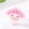 Chaveiro Fofo Sanrio Pingente Boneca Kurome Buraco de Natal Caixa Surpresa Pequenos Enfeites de Silicone Atacado