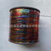 Suministro al contado de alambre láser tricolor Blanco colorido alambre dorado y plateado peluca correas decorativas