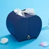 Caja de Regalo Creativa de Rosa Apple Collar Anillo Perfume para Amigos Día de San Valentín Navidad Cumpleaños Caja de Empaque de Regalo