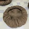 Funda de Cojín Redonda para Taburete de Color Sólido Tela Funda de Cojín para Taburete Alto Silla Tatami Barra Mostrador Banda Elástica Funda de Cojín Integrada