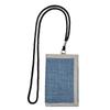Cartera de Lona para Hombre con Cordón, Bolsillo con Cremallera, Llavero Plegable, Ranuras para Tarjetas, Billetera con Cremallera, Moda Urbana