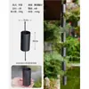 Corrente de Chuva de Tubo de Bambu de Aço Inoxidável para Pátio de Villa Corrente Guia de Água de Beiral Japonês Corrente de Drenagem para Pousada Tubo de Descida de Calha