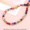 Cuentas de Vidrio Flor de Mil Flores Forma Redonda Corazón para Manualidades DIY Materiales para Hacer Pulseras y Accesorios de Joyería