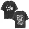 Korn Follow the Leader Camiseta Lavada 20º Aniversario Metal