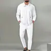 Jaqueta Cross Border 2025 Masculina Outono Juventude Waffle Bolso com Zíper Lapela Slim Fit Cardigan Terno Jaqueta Masculina