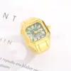 Reloj de Pulsera Watchable Time Transfronterizo Reloj de Dedo Cuadrado Retro Moda Reloj Clásico Esfera Romana Popular Comercio Exterior Aliexpress