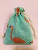 Bolsas de Algodón con Cordón Floral Personalizadas para Guardar Artículos, Soporte para Impresión de Logo, Venta al por Mayor a Partir de un Paquete, Bolsita de Incienso Repelente de Mosquitos de Regalo