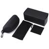 Estilo simple portátil anti-presión gafas de sol portátil para mujer cuero suave bolsa embalaje exterior bolsa cubierta traje estuche para gafas