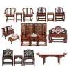 Mueble Silla Miniatura Modelo Antiguo Caoba Mini Madera Maciza Accesorios Adornos Silla Circular Silla Sombrero Oficial Pantalla Casa de Muñecas