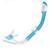 Snorkel Infantil Totalmente Seco para Snorkel Silicona Antiahogo Anticaída Antisalpicaduras Equipo de Entrenamiento para Natación Snorkel