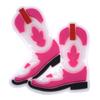 Explosiones transfronterizas, serie rosa, zapatos, zapatos de flores, hebilla, zapatos, accesorios de bricolaje, hebilla de clip de plástico de goma suave extraíble.