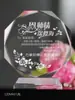 Regalo Creativo para el Día del Maestro Decoración DIY de Cristal Práctica Memorial de Graduación Cumpleaños Regalo para Maestro