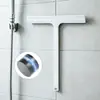 Limpiaparabrisas Magnético de Silicona para Vidrio sin Taladro para Uso Doméstico y Comercial Transfronterizo, Herramienta Especializada para Limpieza de Vidrios para Baños y Sanitarios