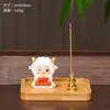 Suporte Auspicioso para Incenso de Ovelhinha Queimador de Incenso Base Bandeja de Incenso Prato Bandeja de Incenso Incenso Queimador de Incenso Ornamento Ano da Ovelha Queimador de Incenso de Mesa
