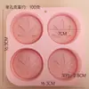 Estilo Fresco e Simples Folha de Tartaruga Oval Quadrado Grande Sabonete Artesanal Molde de Silicone Molde Antiaderente para Sabão Frio e Sabão com Óleo Essencial