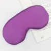 Máscara de Dormir com Bolsa de Gelo de Seda Sintética para Homens e Mulheres, Aquecida, Compressa Fria, Respirável, Bloqueadora de Luz, Máscara para Olhos para Viagem de Avião, Personalizada