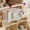 Estante de Baño Radiador Sin Taladro Cesta Colgante Superior Pared del Inodoro Cesta de Almacenamiento para Baño