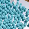 Shambhala bola de strass de argila bola de diamante de discoteca bola de diamante completo corrente de celular colar pulseira acessórios de joias diy 10mm