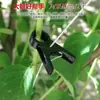 Clips de Vid para Invernadero Clips de Sujeción Negros Engrosados Antienvejecimiento Herramientas de Jardinería para Tomate Pepino Verduras