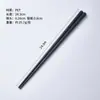 Palillos de Aleación para Cocina Japonesa y Coreana para el Hogar, Hotel, Restaurante, Sushi, Inodoros, Antideslizantes, Puntiagudos, Set de Vajilla Japonesa