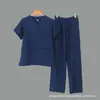 Avental Cirúrgico, Pijama Cirúrgico, Roupa de Trabalho para Médico, Pijama Cirúrgico de Manga Curta, Pijama Cirúrgico Específico para Odontologia, Avental Cirúrgico Elástico Feminino, Masculino