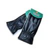 Luvas de Couro com Tela Sensível ao Toque para Homem e Mulher Inverno para Andar Quente ao Ar Livre Veludo Grosso Luvas de Inverno para Andar de Moto
