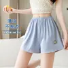 Pantalones de Hielo y Seda para Mujer, Anti-Exposición, Estilo Delgado de Verano, Se Pueden Usar Afuera, Pantalones para Casa, Corte Holgado, Transpirables, Secado Rápido, Largo Tres Cuartos, Dropshipping