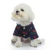 Artículos Populares de Venta Caliente Transfronterizos para Mascotas Camisas Delgadas para Mascotas, Ropa y Accesorios para Perros de Estilo Hawaiano Casual con Temática de Frutas